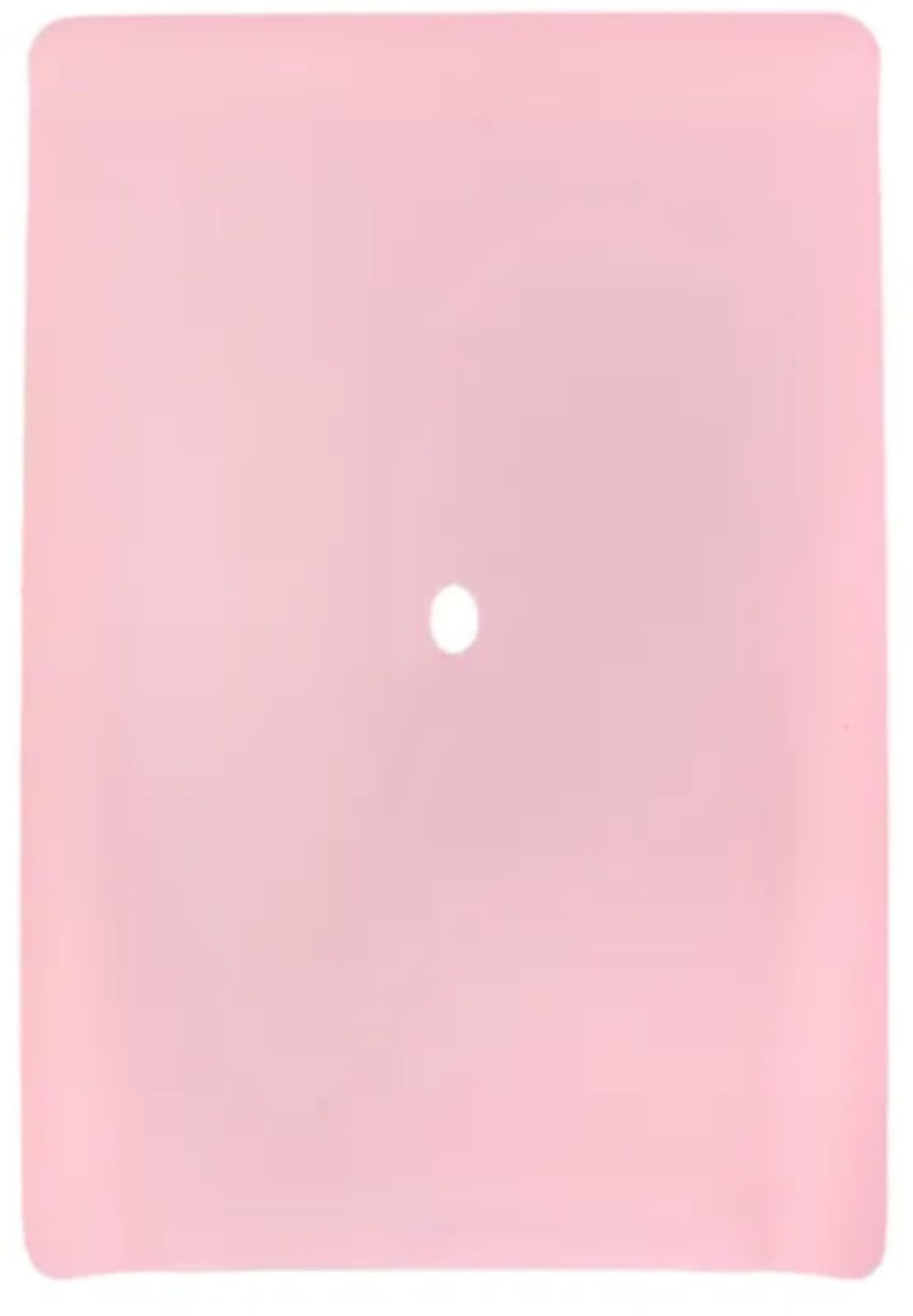 Gypsy Quilter Supreme Slider 8" x 11-¾" – Free Motion Quilting Slider with Pink Tacky Back – Non-Slip Teflon Surface for Smooth Fabric Movement on Sewing Machines
