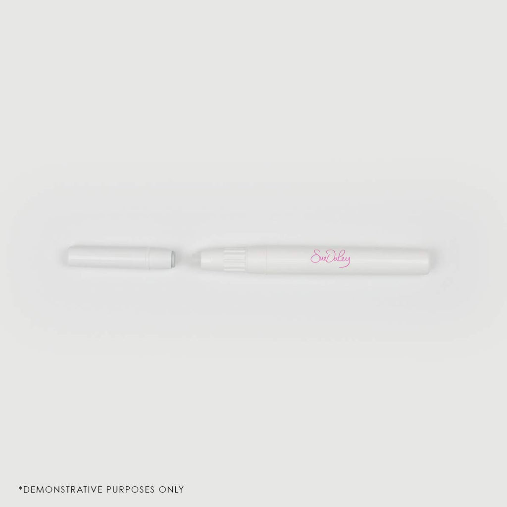 Sue Daley fabric pink glue pen refills epp english paper piecing sewing patchwork glue basting