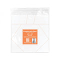 10'' Pumpkin Quilt Paper by Lori Holt of Bee in My Bonnet Iron-On Template Sheets for 7'' Finished Pumpkin Quilt Block, Includes 42 Sheets Ideal for Autumn Quilts and Seasonal Crafting Projects