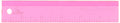 CM Designs Ruler 6" Add-A-Quarter Pink CMDesignsRuler6AddAQuarterPink, 6"