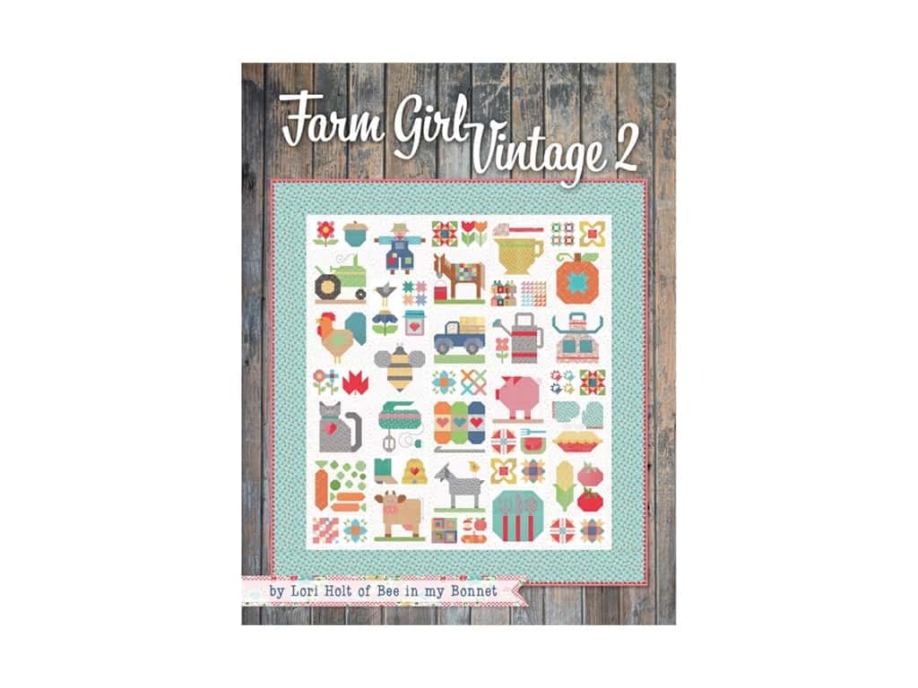 It's Sew Emma ISE931 Farm Girl Vintage 2 Quilt Book