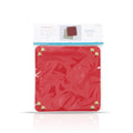 Kimberbell Snap Trays – Red & Tan Faux Leather PVC – 2-Pack Embroiderable Blanks – DIY Machine Embroidery Projects, Gifts & Home Décor – Easily Snap Corners to Form Tray