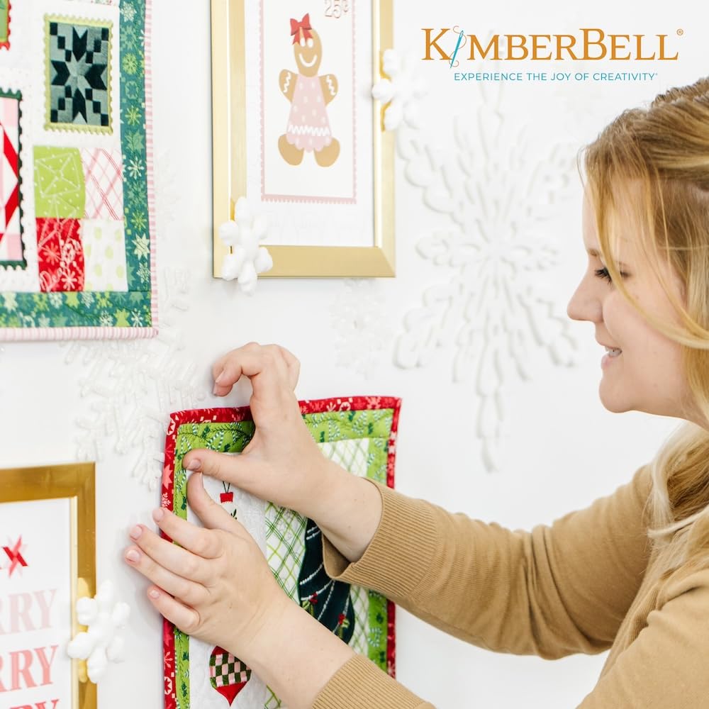 Kimberbell A Quilty Little Christmas Gallery Wall - Machine Embroidery Design CD, Quilting Templates, Embroidery Patterns, 22 Unique Designs