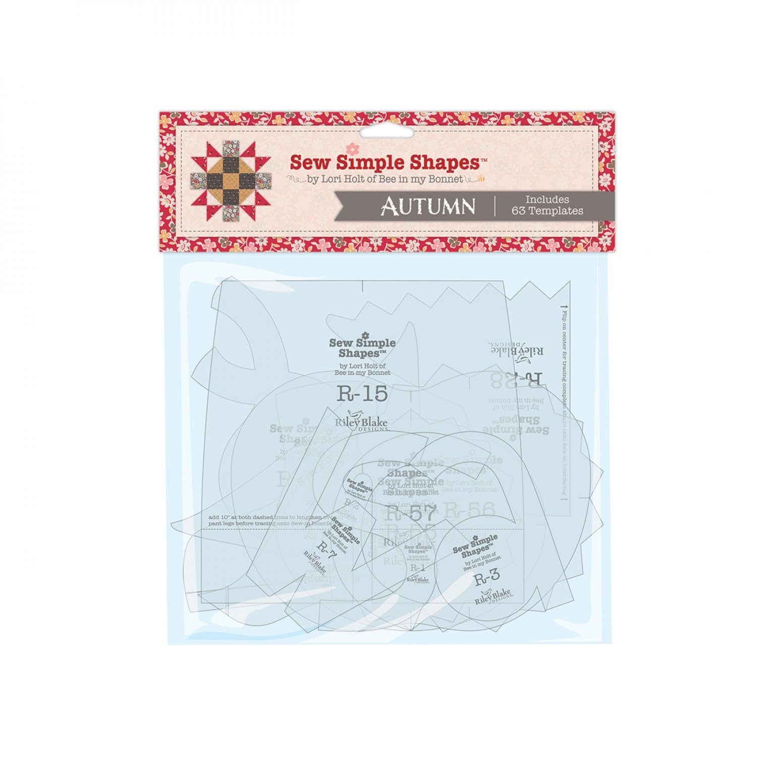 How to Build a Scarecrow Sew Simple Shapes by Lori Holt - 2024 Autumn Fabric Collection