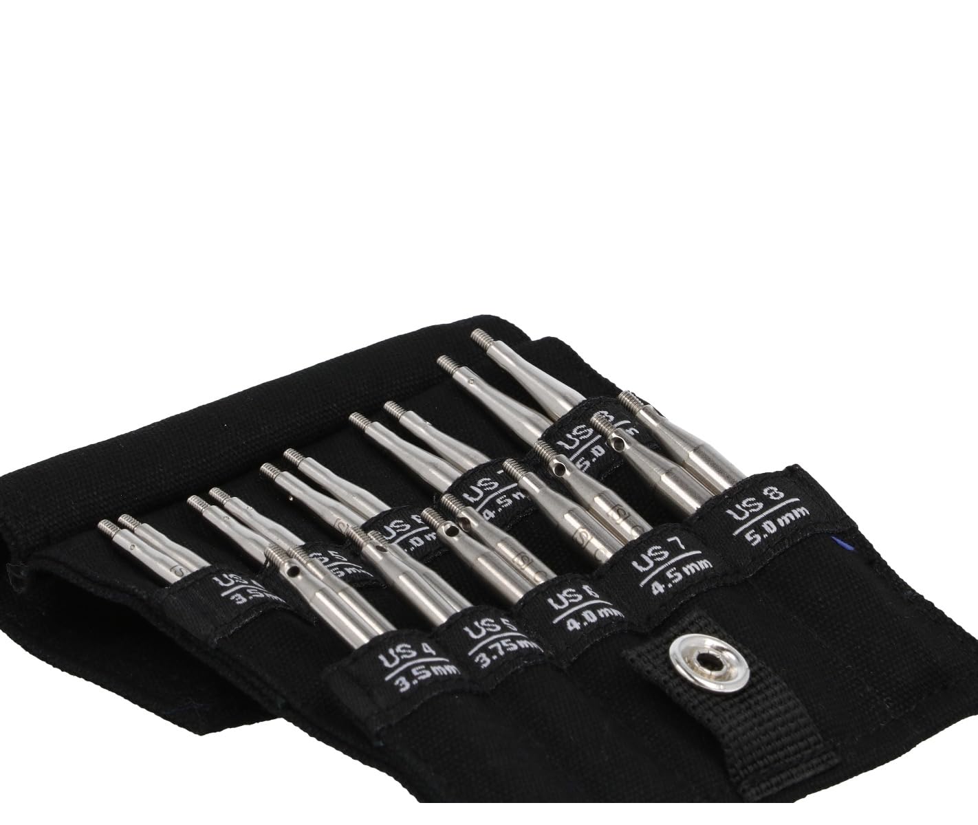 ChiaoGoo Twist Shorties Set, 2" & 3" (5 & 8 cm) [S], US 4-8 (3.5-5 mm)