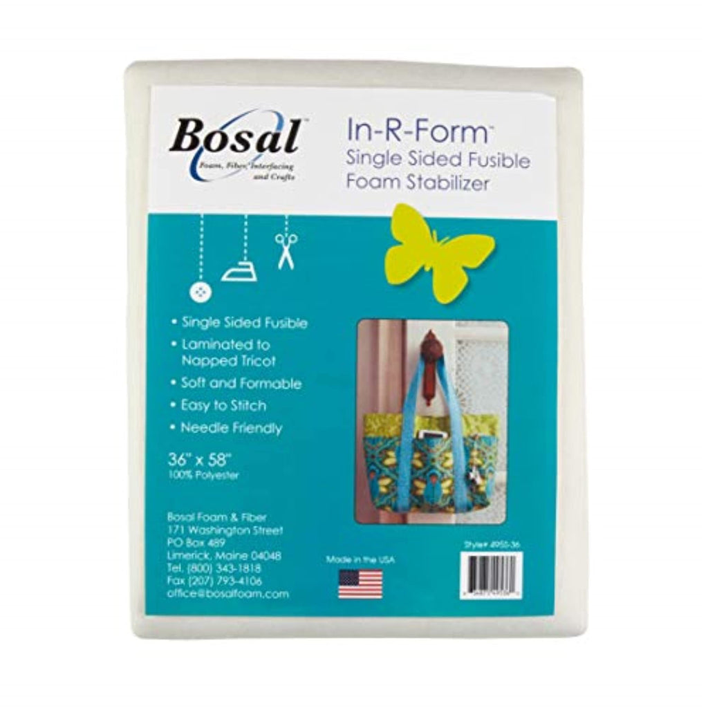 Bosal R-Form Single Sided Fusible 1 Yard Foam Stabilizer