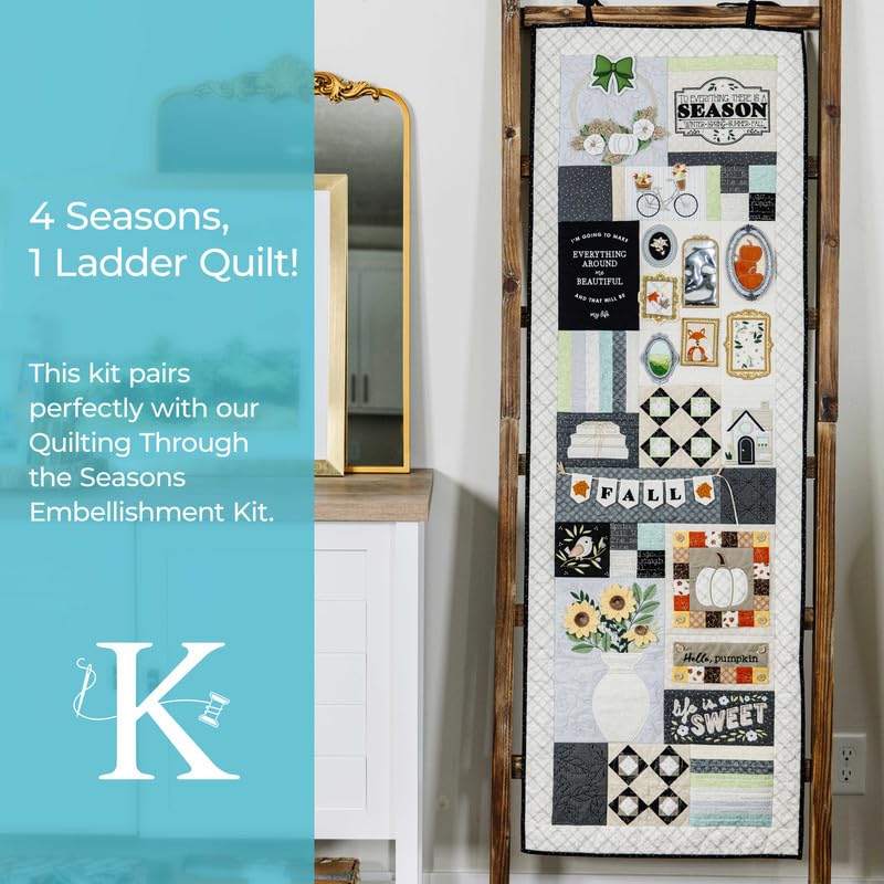 Pattern - Quilting Through the Seasons Machine Embroidery Pattern with Digital Download by KimberBell