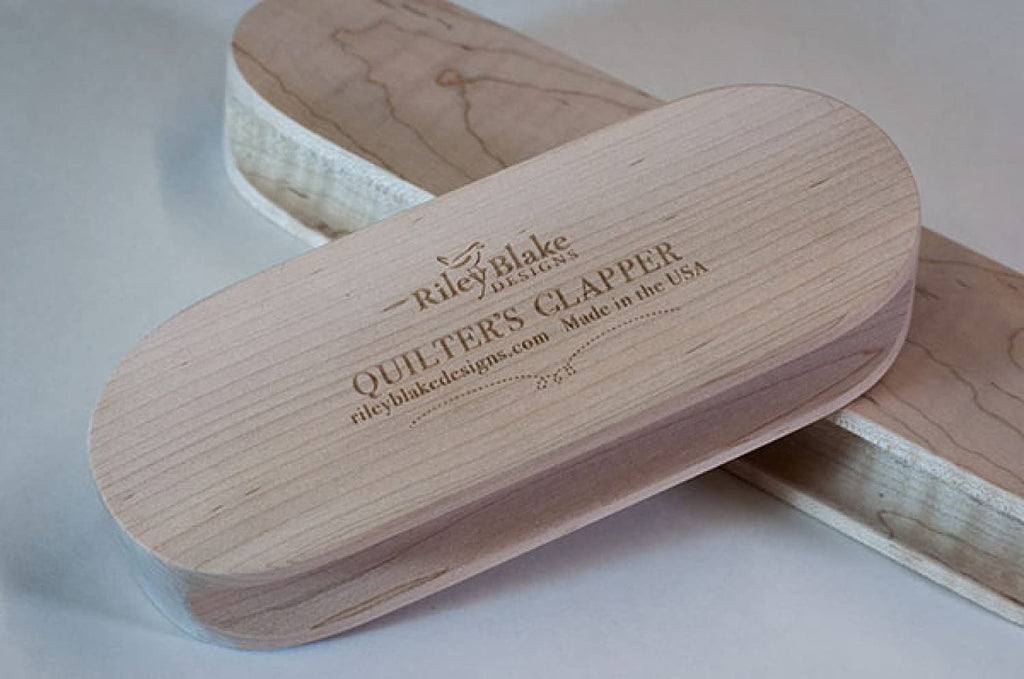 Riley Blake Designs 8" Quilter's Clapper - Hardwood Tailor Clapper for Sewing & Quilting