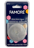 Japanese SKS-7 Steel 45mm Replacement Blades 2pk by Famore