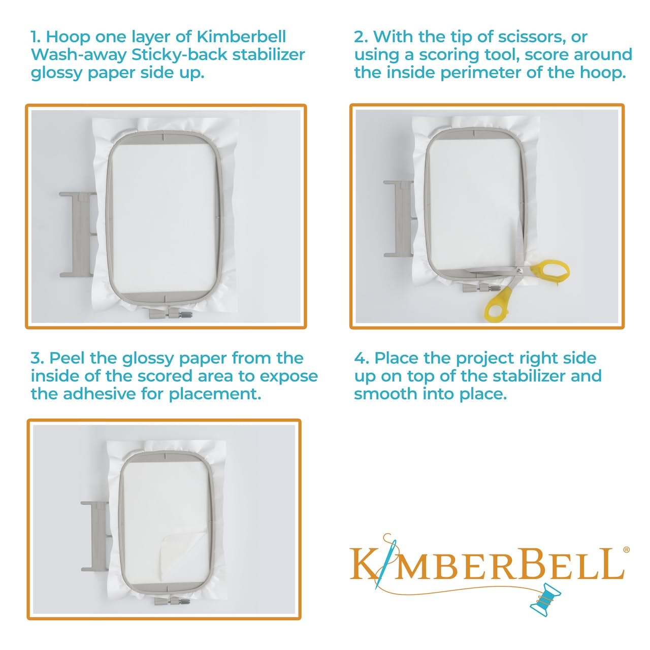 Kimberbell Wash Away Topping Stabilizer