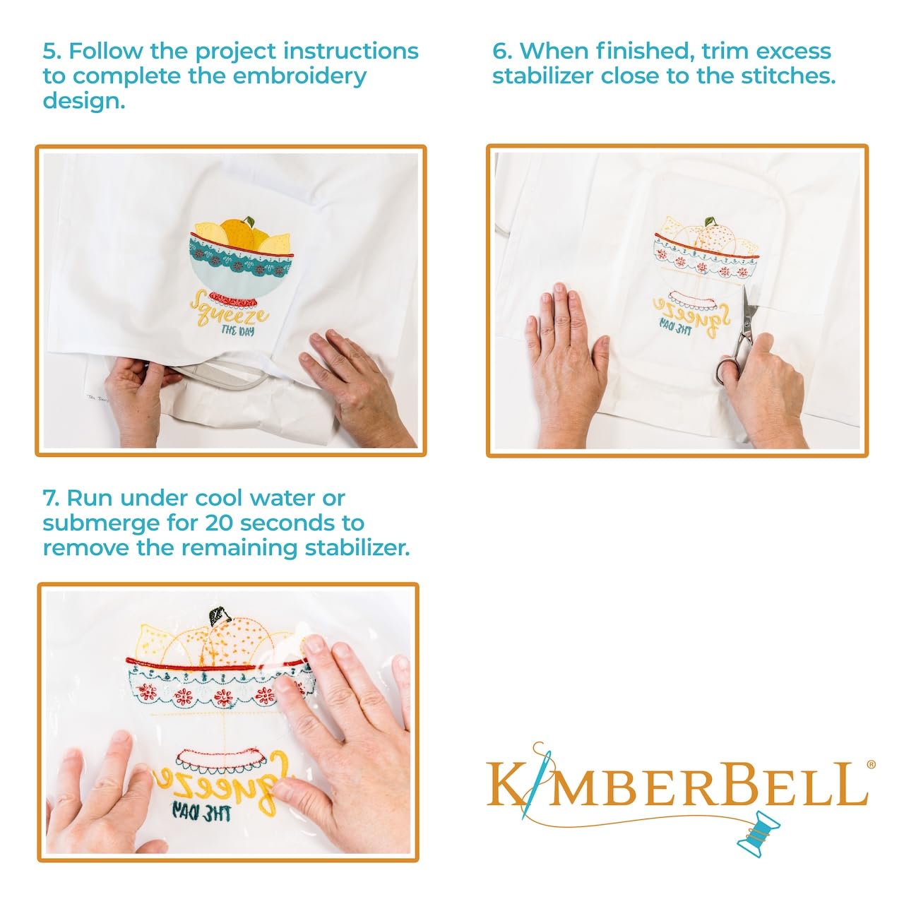 Kimberbell Wash Away Topping Stabilizer