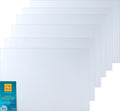 Bundle of EZ International Quilting by Wrights Blank Plastic Template Sheets, 12in x 18in (6 Sheets)