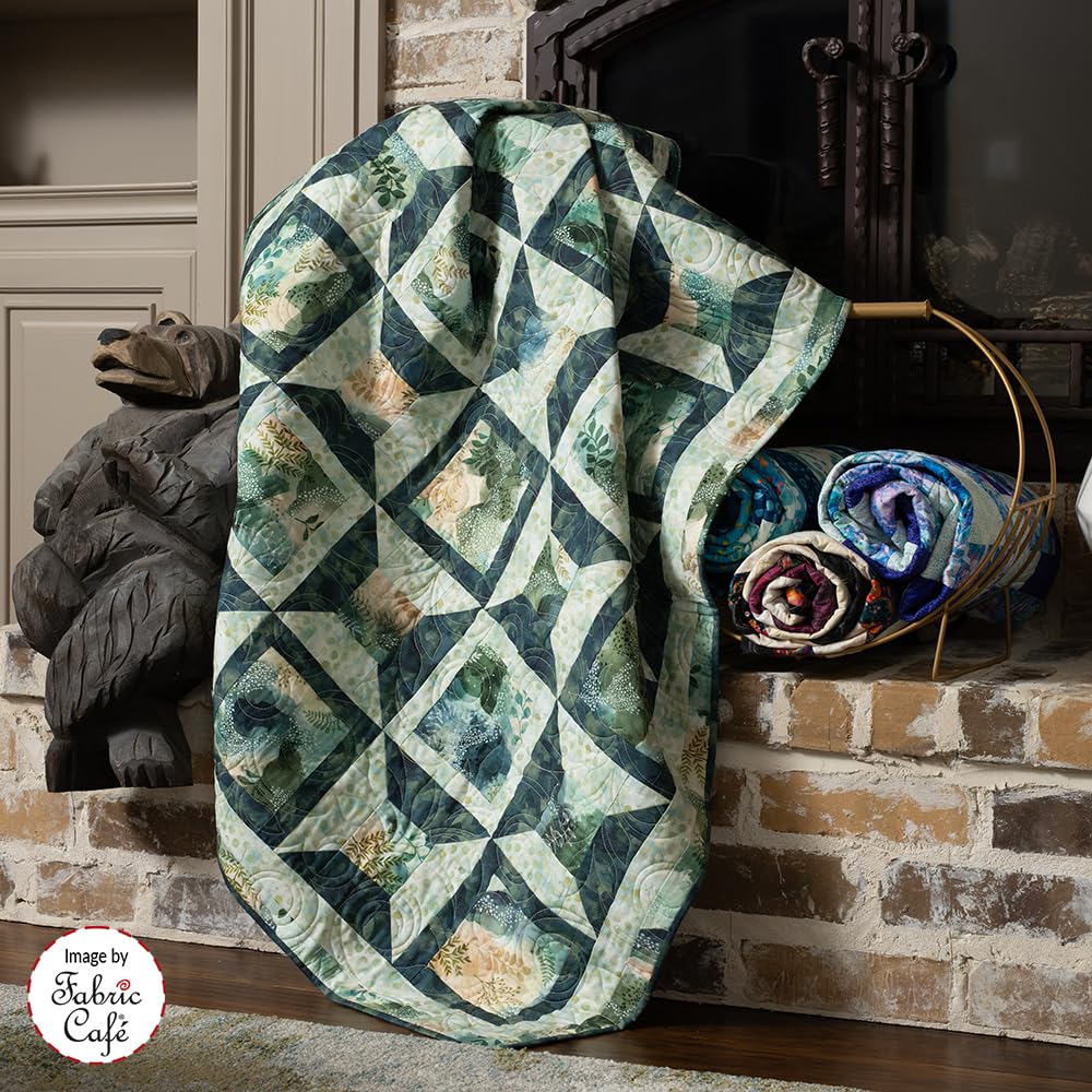 Fabric Café Make It Scrappy With 3-Yard Quilts Book – 8 Scrap-Friendly Quilt Patterns – Uses Three 1-Yard Fabric Cuts – Beginner-Friendly Quilting Guide