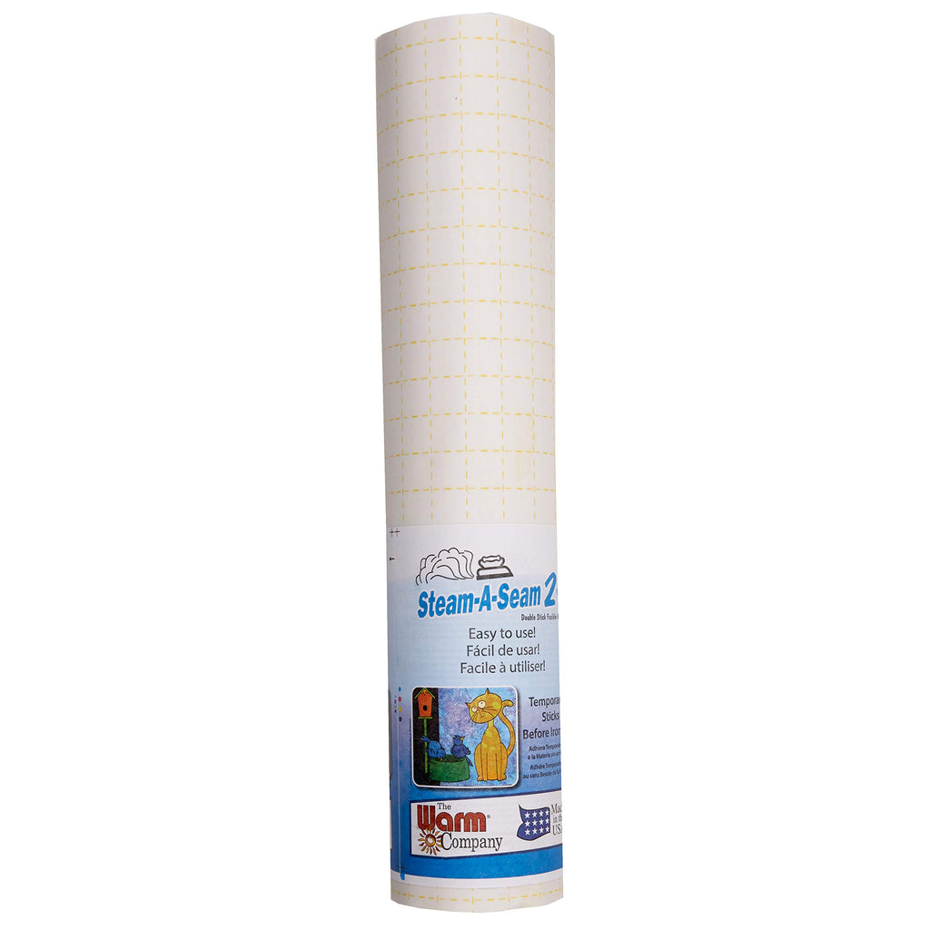 Steam A Seam 2 Fusible Web 24" Wide 3 Yard Roll Packed in Kraft Tube | Warm Company