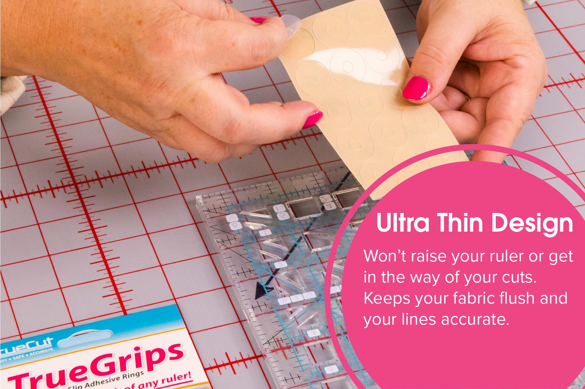 CRAFTERS WORKSHOP TrueCut Non-Slip Ruler Grips