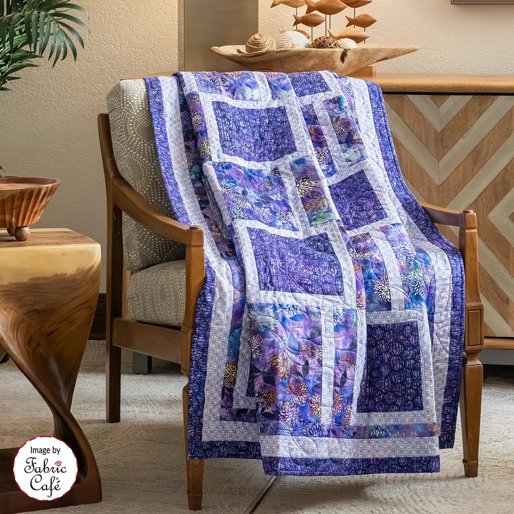Fabric Café Weekend 3-Yard Quilts Book – 8 Fast & Easy Beginner Quilt Patterns | Make a Quilt in a Weekend | Uses Only 3 Yards of Fabric | No Half-Square Triangles | Lap, Twin & Queen/King Sizes