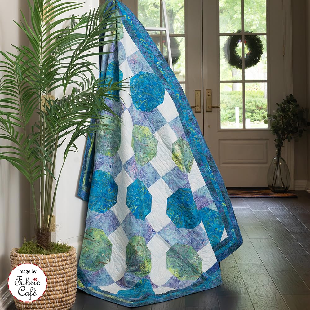 Fabric Café Step It Up With 5-Yard Quilts Book – 8 Dance-Inspired Patterns Using Five 1-Yard Cuts – Easy Quilt Projects with Enlargement Options for Queen & King Sizes