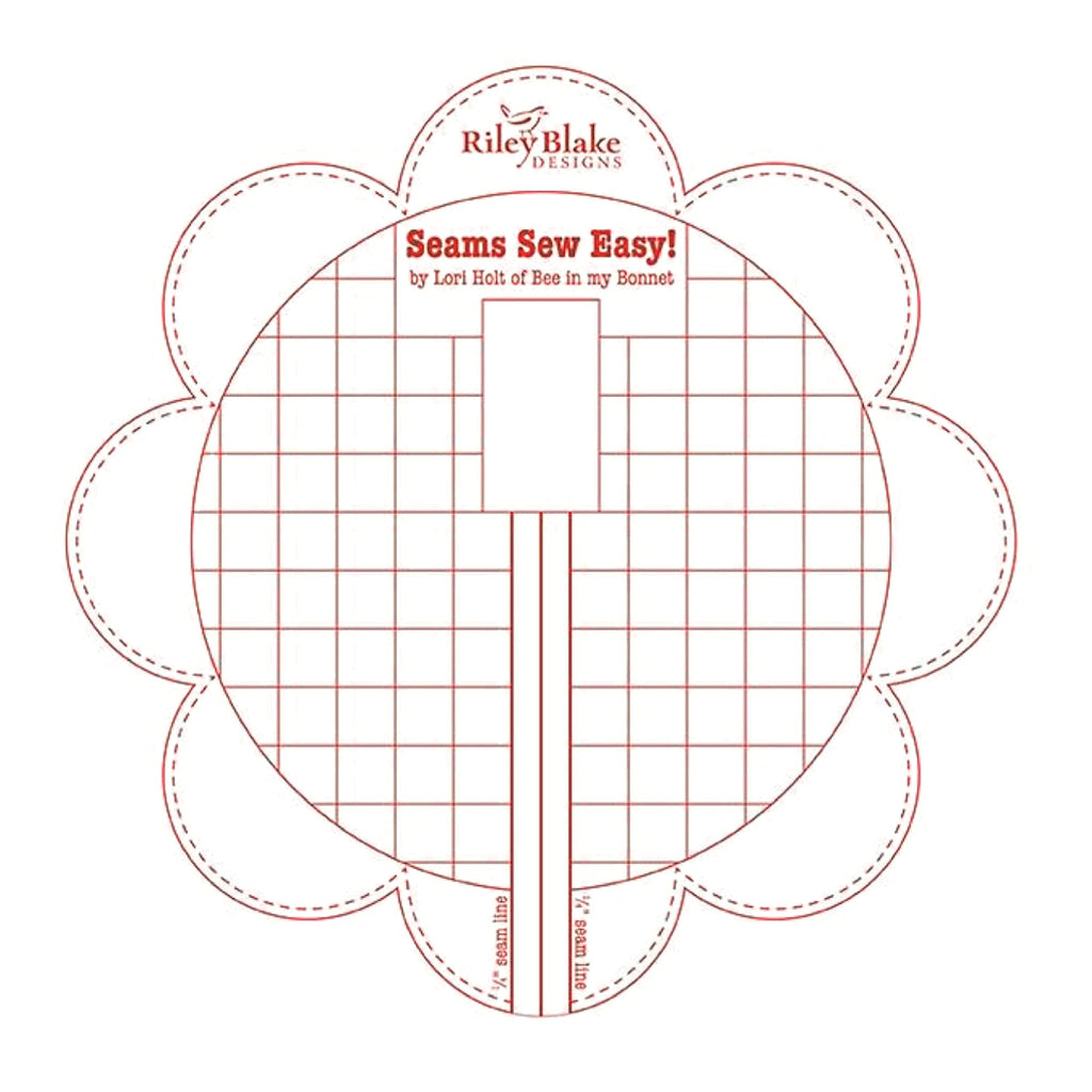 Lori Holt Seams So Easy Seam Guide Red