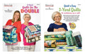 New Fabric Cafe 3 Yard Quilts Pattern Bundle - Quilts on the Double and Quick 'n Easy Quilts