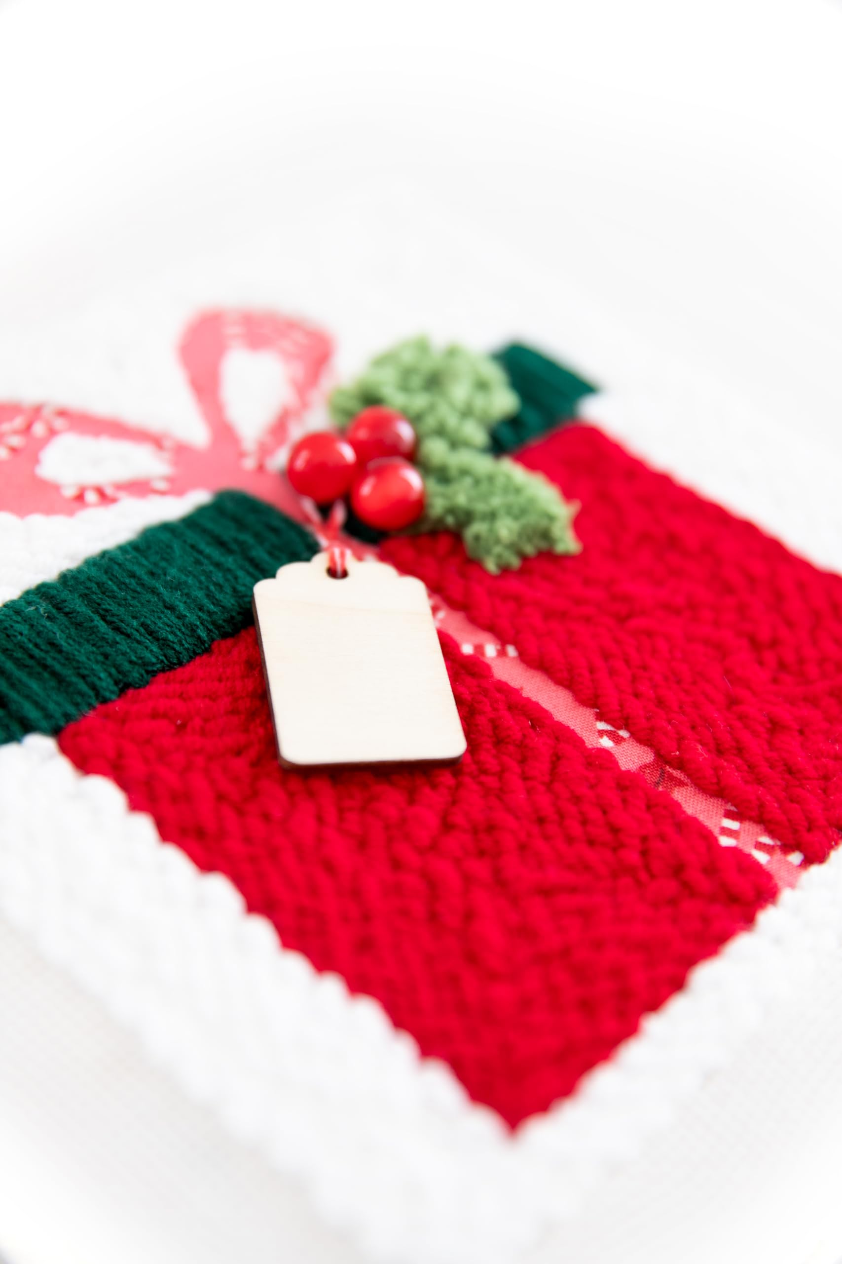 Kimberbell Punch Needle Kit – Gift the Season - Complete DIY Holiday Punch Needle Set with Tool, Monks Cloth, Frame, Embellishments & Yarns – Christmas Holiday Embroidery Craft