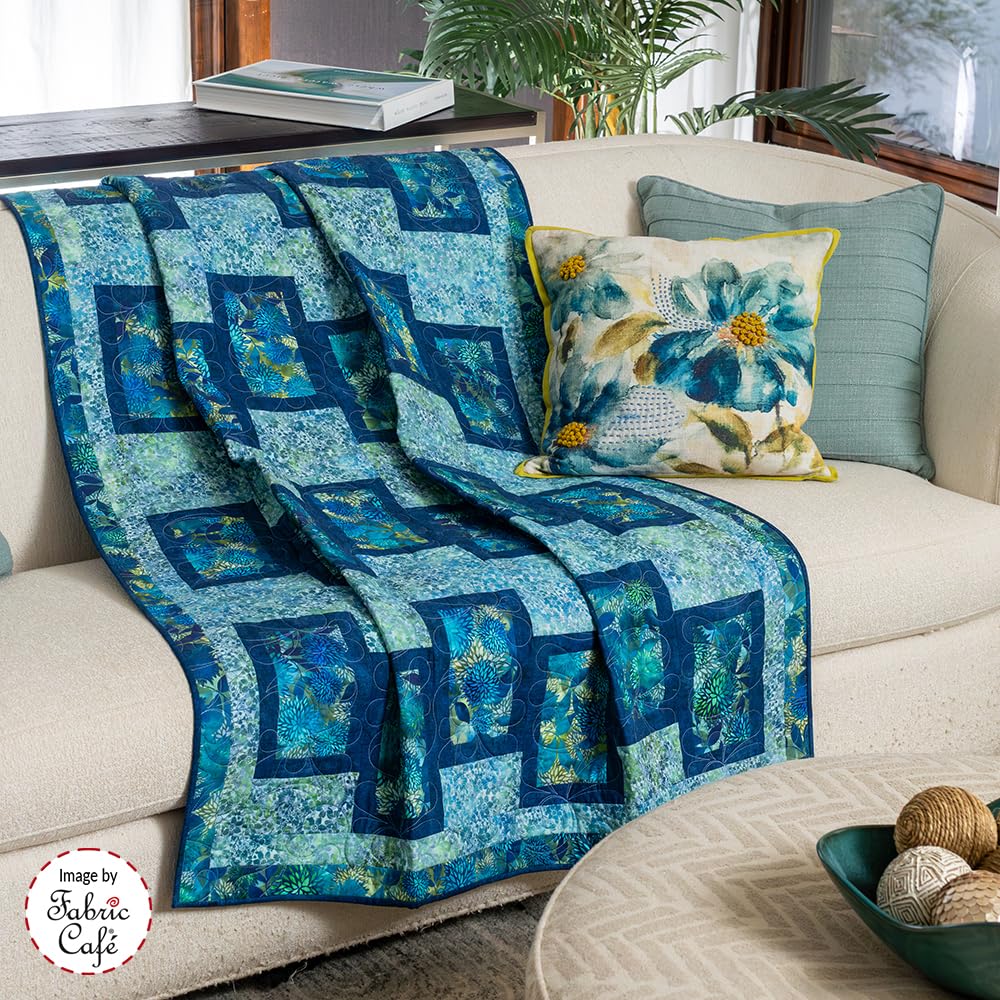 Fabric Café Weekend 3-Yard Quilts Book – 8 Fast & Easy Beginner Quilt Patterns | Make a Quilt in a Weekend | Uses Only 3 Yards of Fabric | No Half-Square Triangles | Lap, Twin & Queen/King Sizes