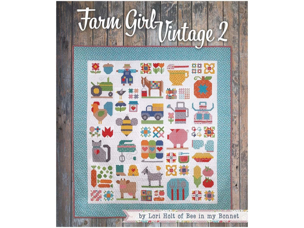 It's Sew Emma ISE931 Farm Girl Vintage 2 Quilt Book