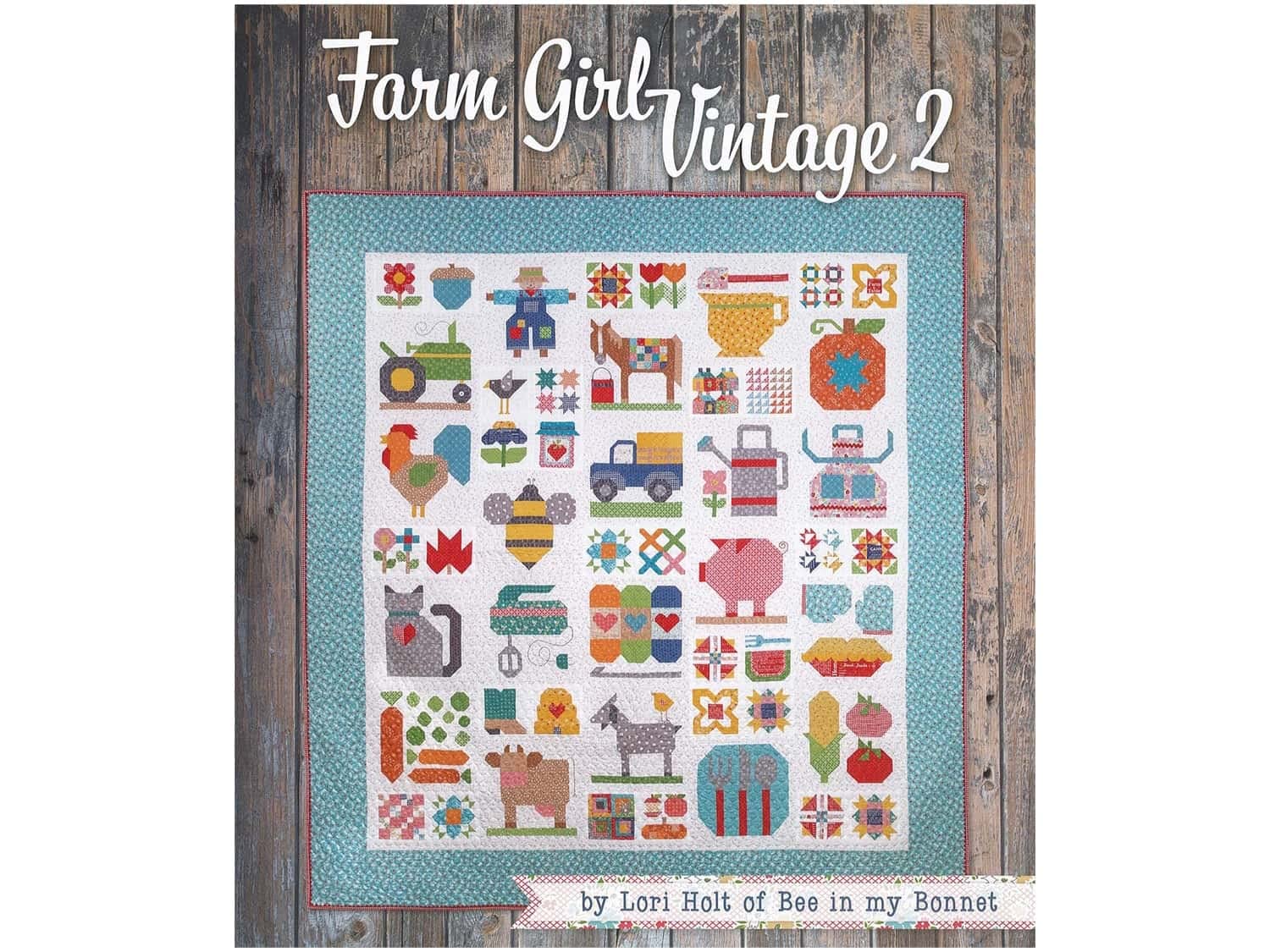 It's Sew Emma ISE931 Farm Girl Vintage 2 Quilt Book