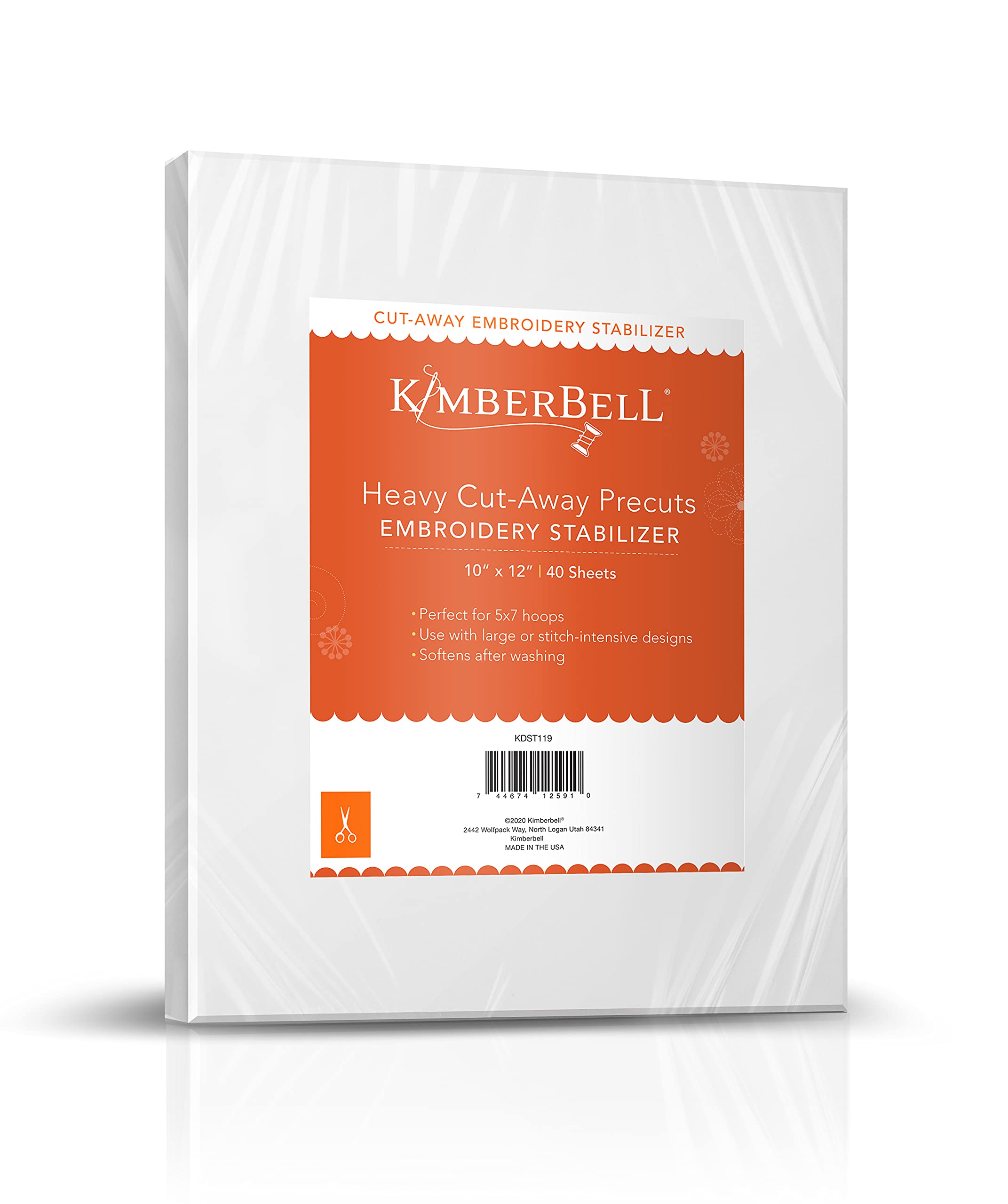 Kimberbell Stabilizer: Cut-Away
