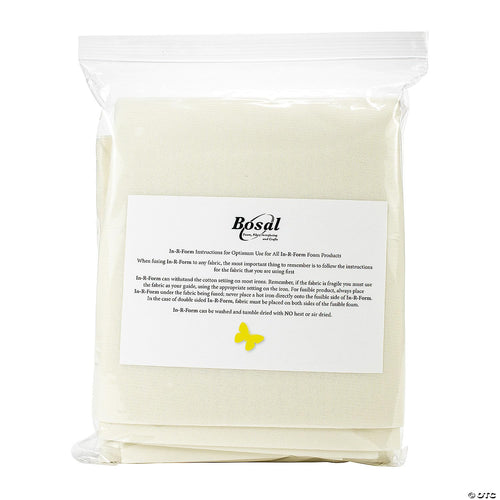 Bosal 493-36 In-R-Form Plus Unique Fusible Foam Stabilizer-36"X58"