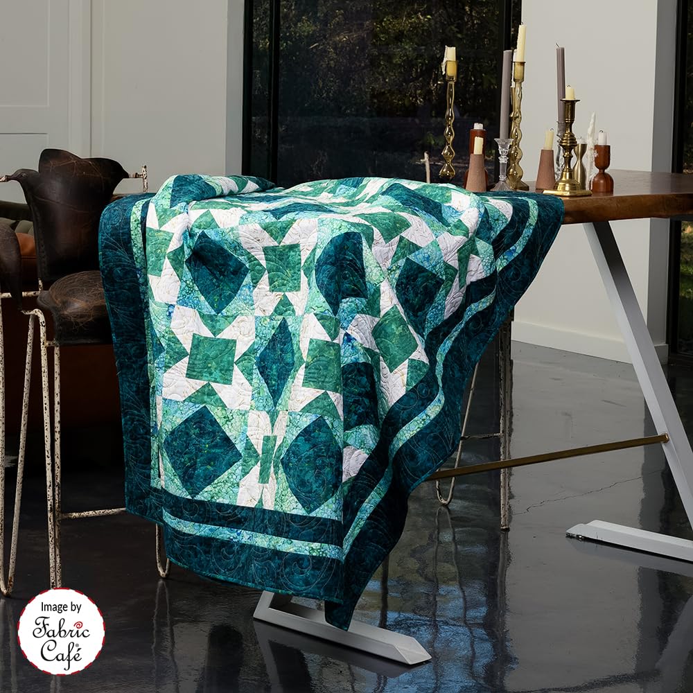 2025 Fabulous 5-Yard Quilts by Fabric Café – 8 New Quilt Patterns Using 5 Yards of Fabric – Simple Quilting Method with Instructions for Queen/King Enlargement