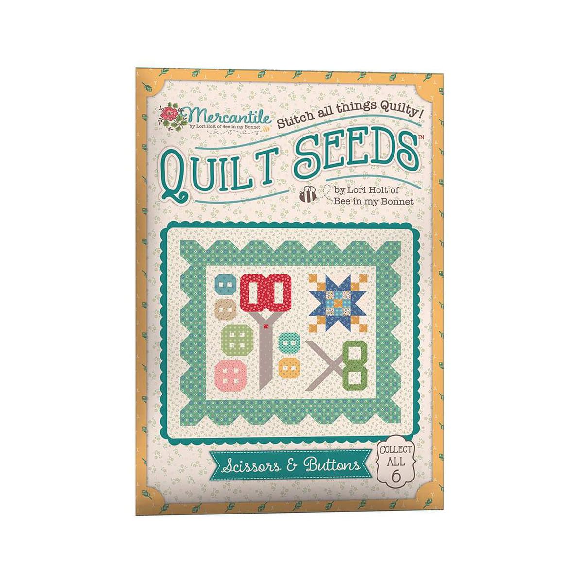 Riley Blake Bundled Quilt Seeds Patterns of Different Collections By Lori Holt of Bee in My Bonnet, Inspiring Designs for Beautiful Quilts