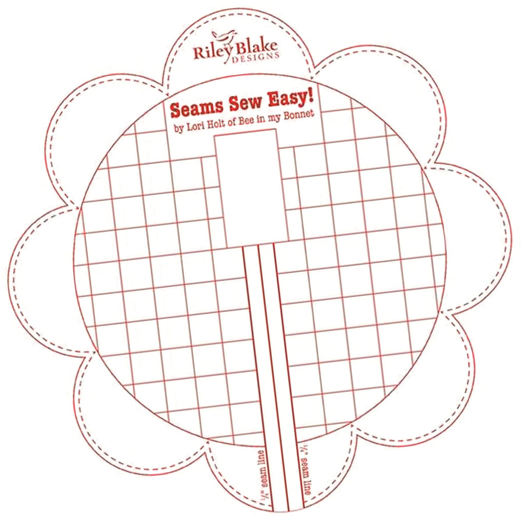 Lori Holt Seams So Easy Seam Guide Red