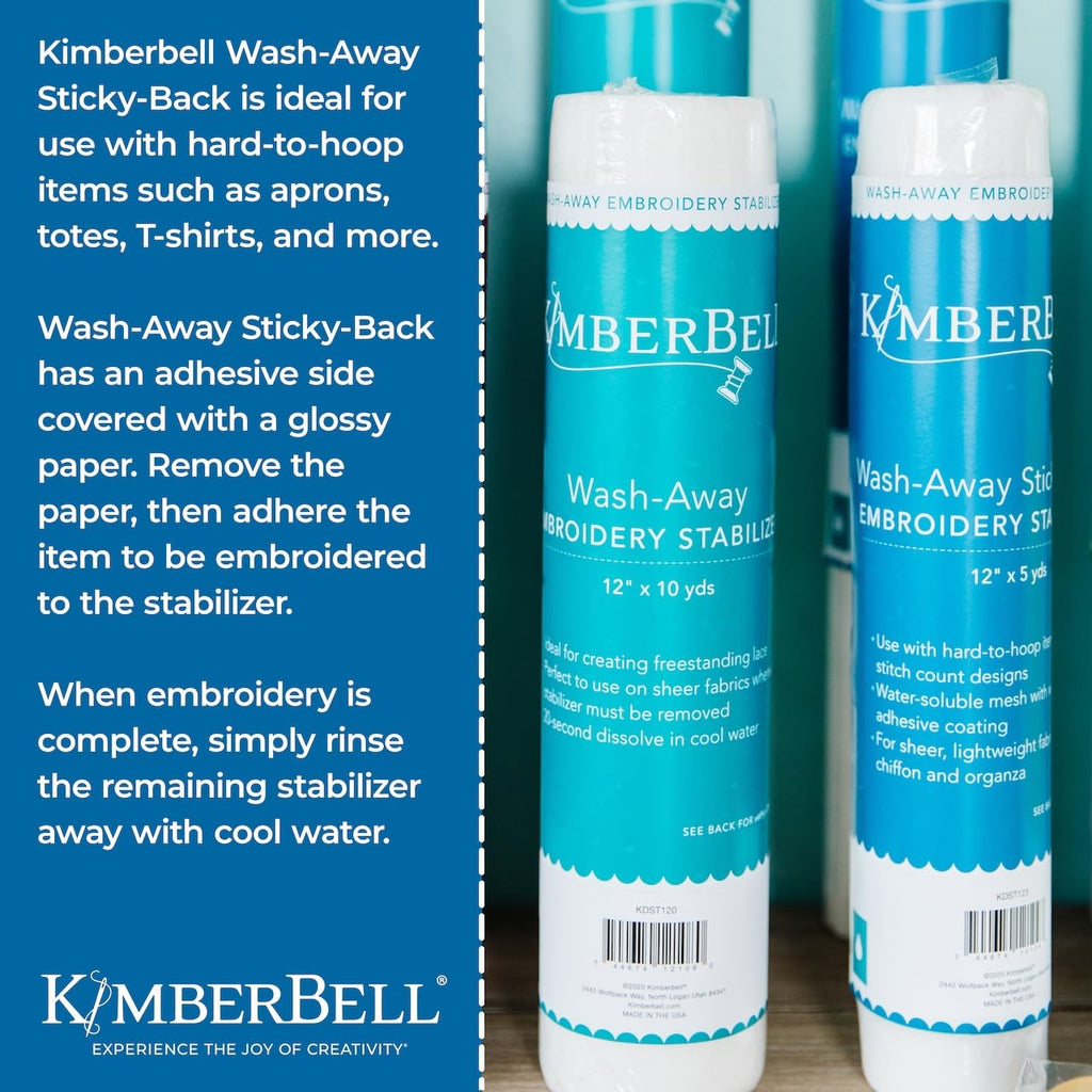 Kimberbell Wash Away Topping Stabilizer