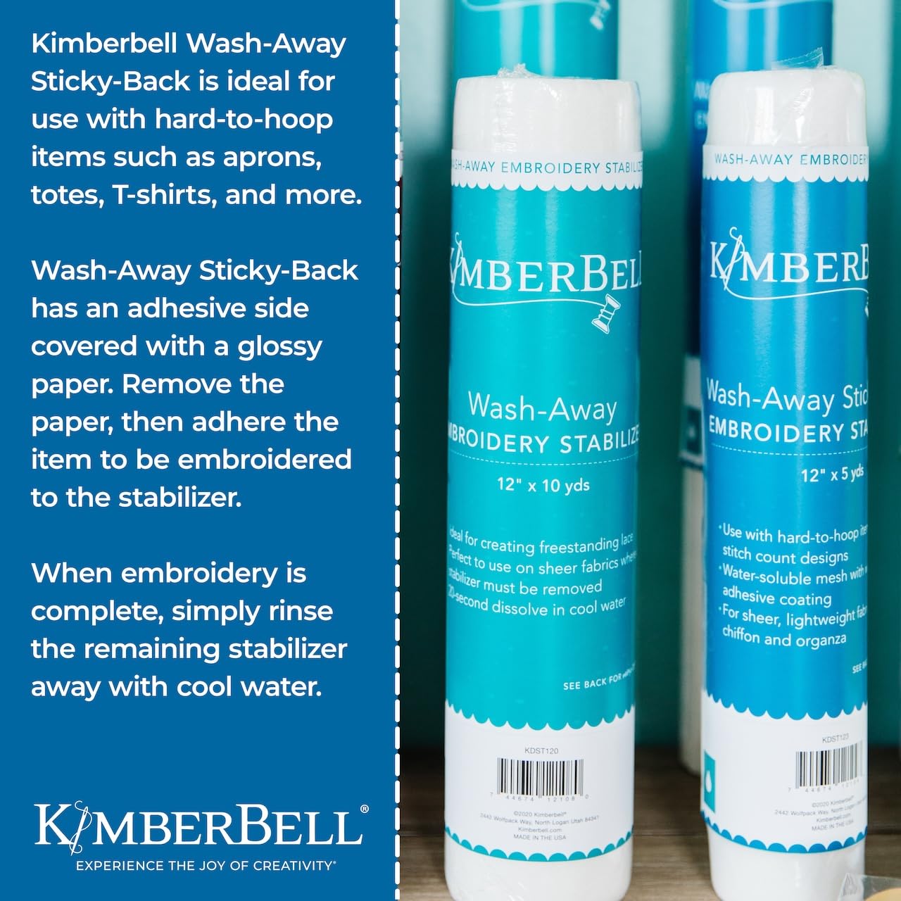 Kimberbell Wash Away Topping Stabilizer