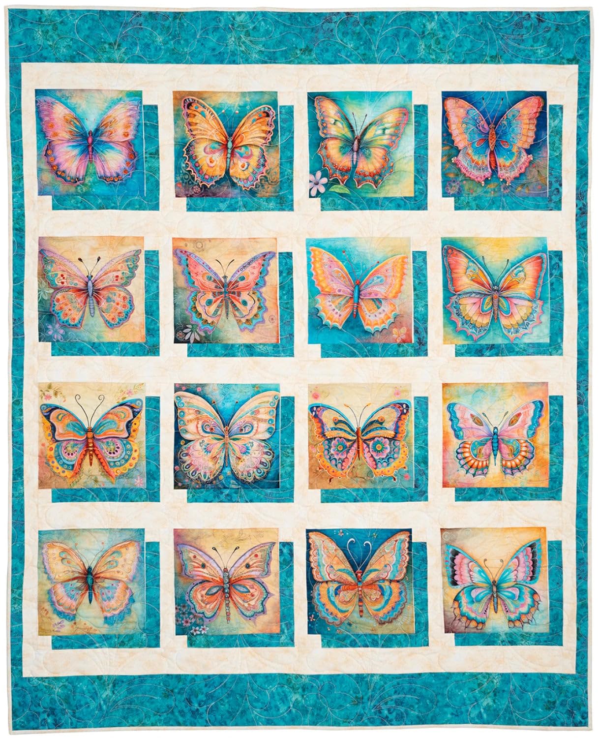 Fabric Cafe Panel Perfect 3-Yard Quilts Book – 8 Easy Quilt Patterns for Panels – Use with 1-Yard Cuts – Beginner Friendly Quilting Book with Diagrams & Fabric Guides