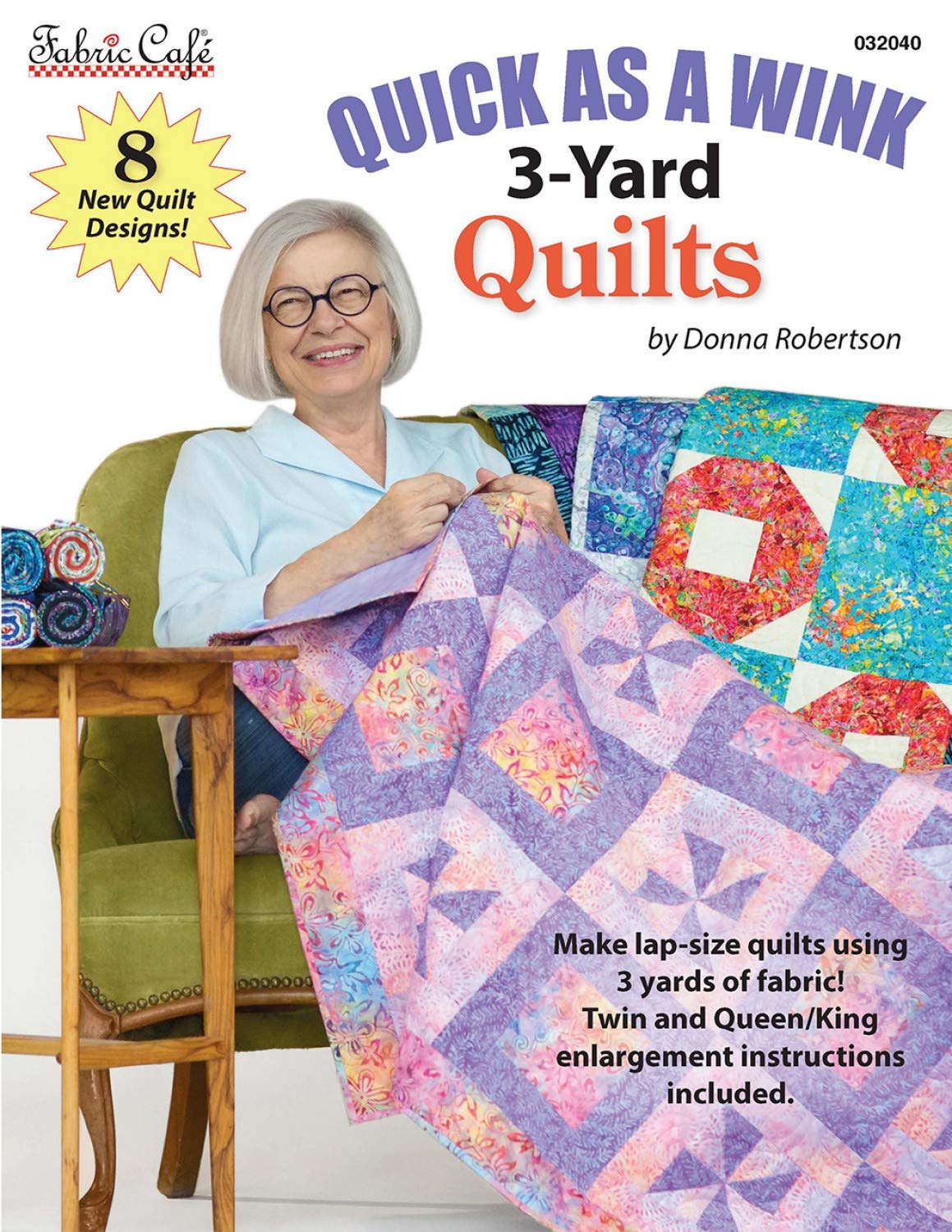 Fabric Cafe 3 Yard Quilts Pattern Book Bundle New 2021