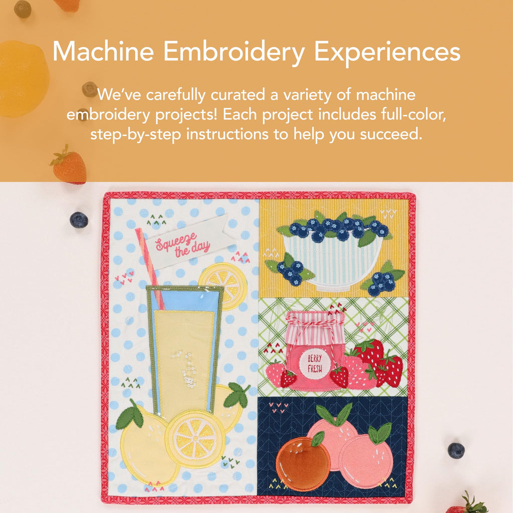 Kimberbell Mini Quilts Vol. 1: Jan–June Machine Embroidery CD – 6 Seasonal 12x12” in-The-Hoop Projects for 5x7 or Larger Hoops, Includes Quilting Designs & Instructions