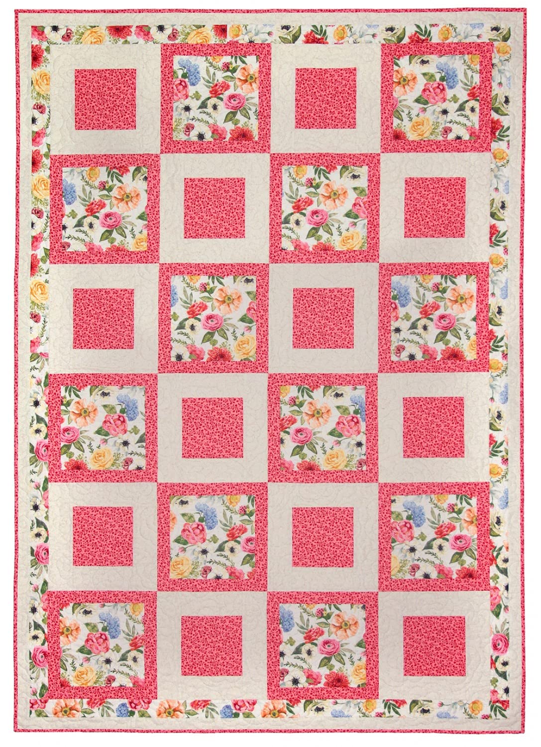 The Magic Of 3-Yard Quilts Pattern Book by Fabric Cafe