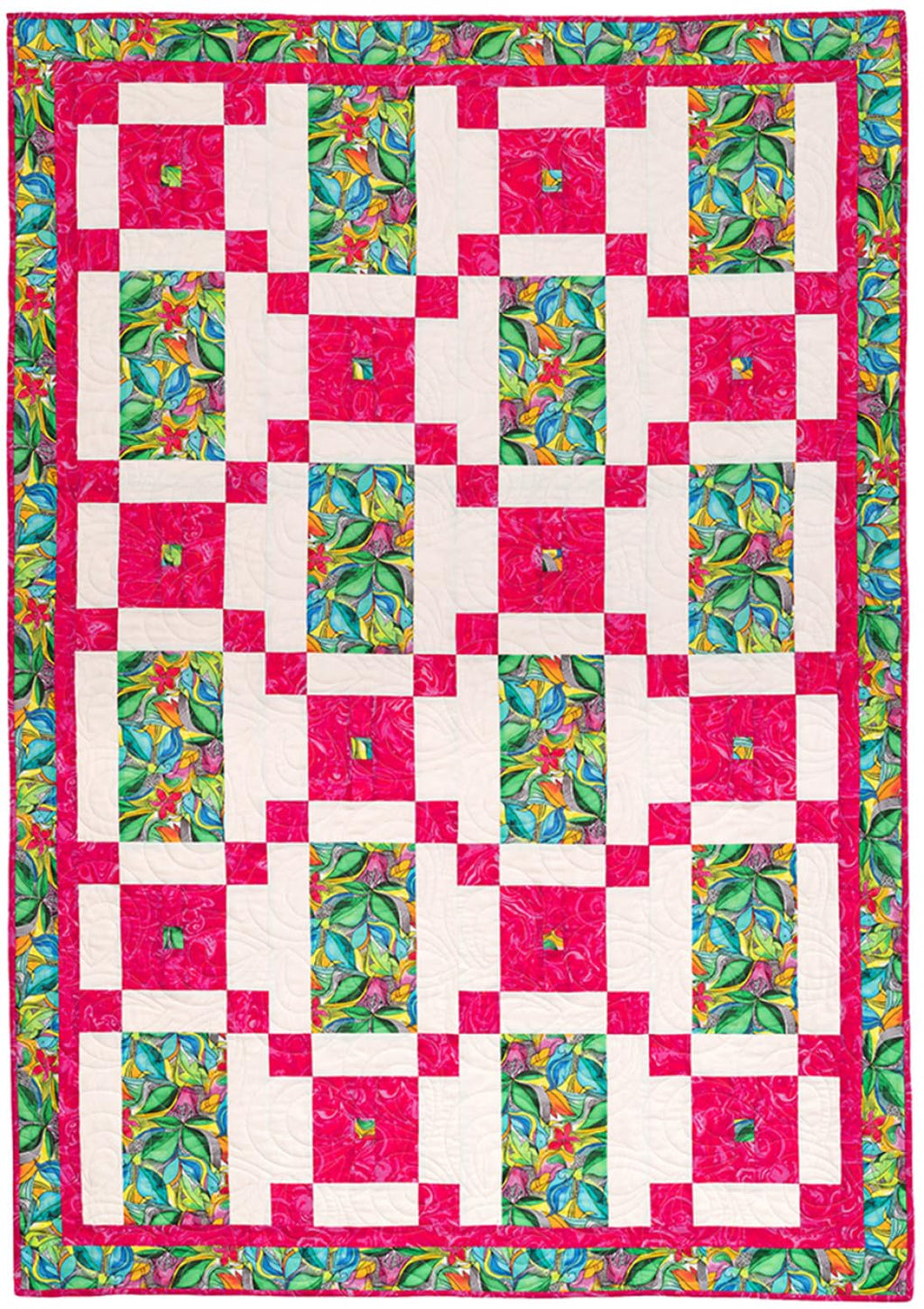 Make It Easy with 3-Yard Quilts Pattern by Fabric Cafe