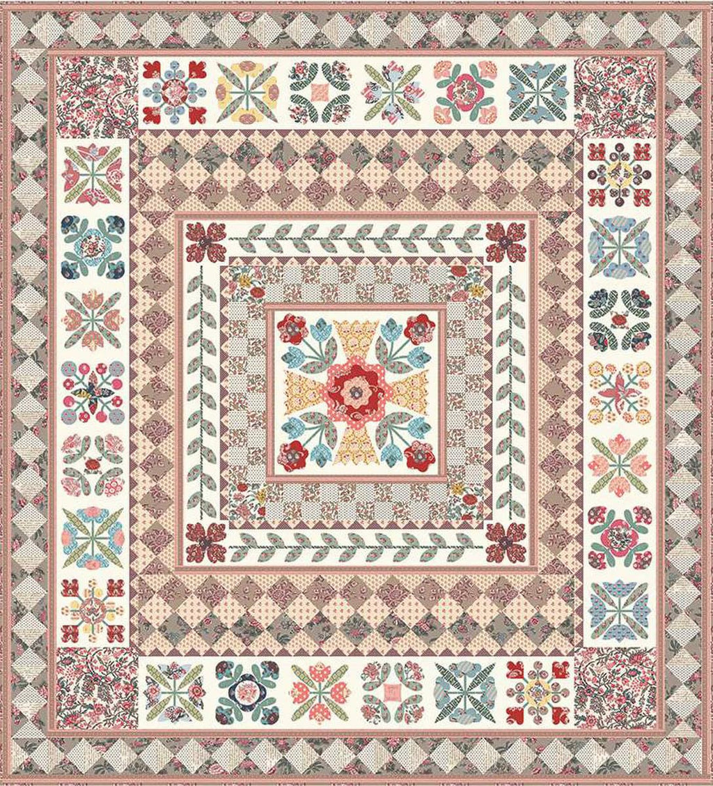 Jane Austen 250th Anniversary Quilt Sew Simple Shapes by Lori Holt – 29 Plastic Templates for Appliqué & Quilting – See-Through Fussy Cut Tools for Block of the Month Project