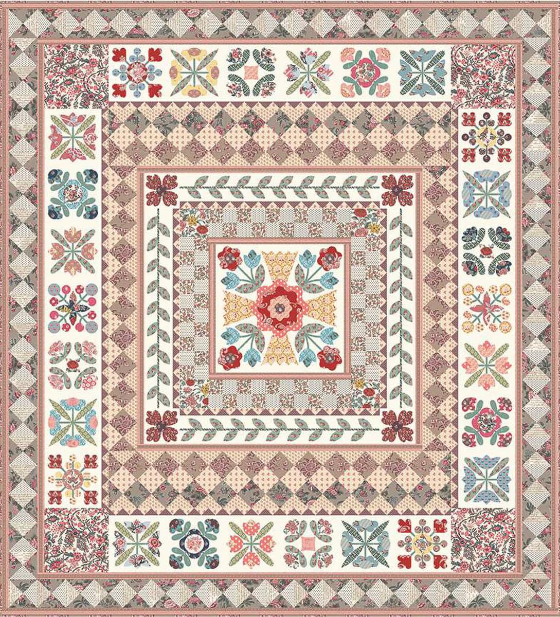 Jane Austen 250th Anniversary Quilt Sew Simple Shapes by Lori Holt – 29 Plastic Templates for Appliqué & Quilting – See-Through Fussy Cut Tools for Block of the Month Project