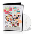 Kimberbell Mini Quilts Vol. 2 July–December – Machine Embroidery Design CD with 6 Seasonal 12x12” Projects, Made in 5x7 or Larger Hoops, Perfect for Gifts & Holiday Home Décor