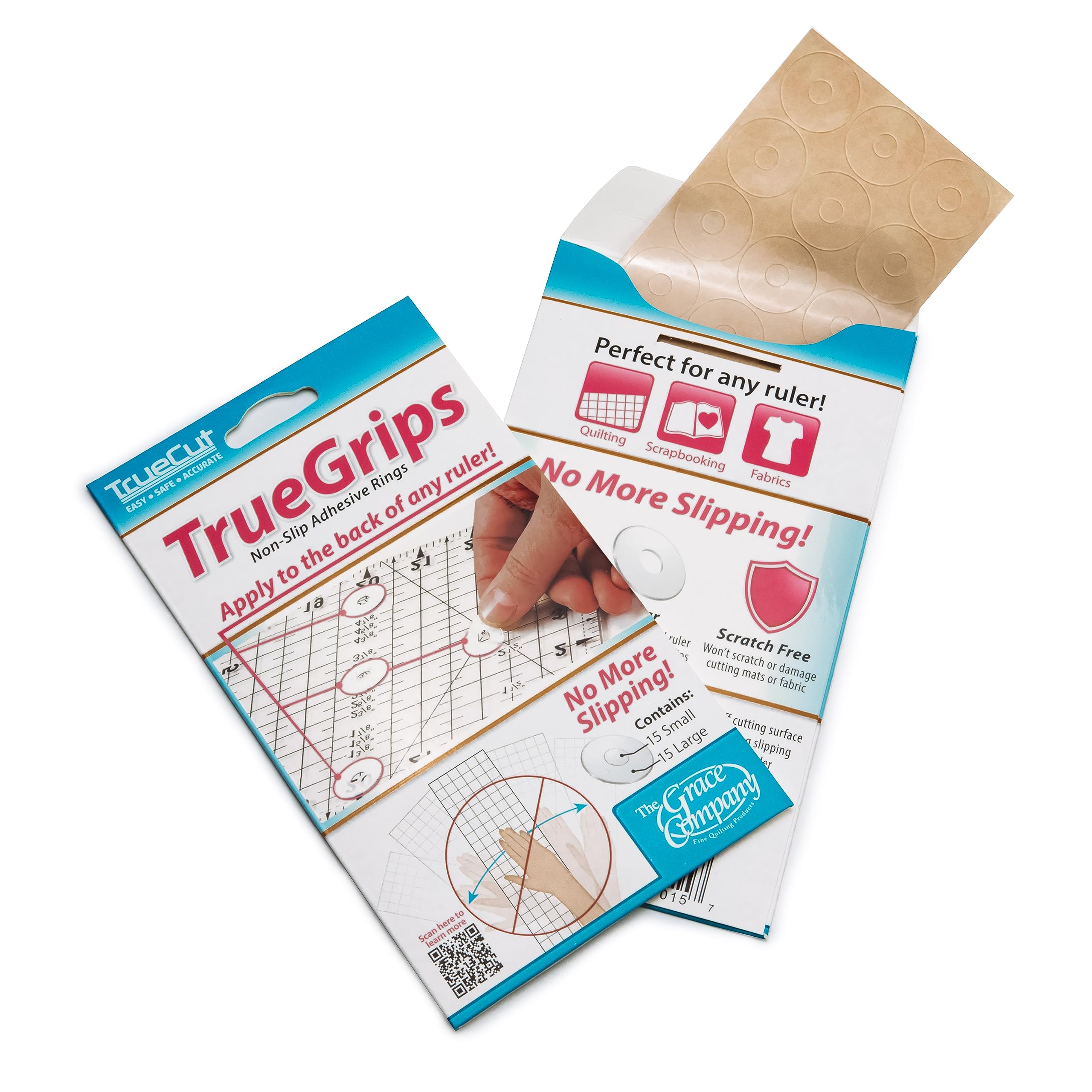 CRAFTERS WORKSHOP TrueCut Non-Slip Ruler Grips
