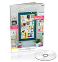 Kimberbell Oh, Sew Delightful Featured Quilt Machine Embroidery Design CD, 8 Bonus Projects: Complete Size 26x38”, Three 12x12” Quilts, 2 Mini Hoops, Easy Step-By-Step Instructions, Made in USA