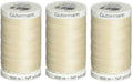 Sew-All Thread 547 Yards-Eggshell (3 Pack)
