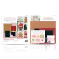 Kimberbell A Quilty Little Christmas Embellishment Kit - Embellishments for Crafting Kit, 41pcs Set w. Applique Glitter, Ribbon and Embroidery Felt, Embroidery Supplies, Quilting Embellishments