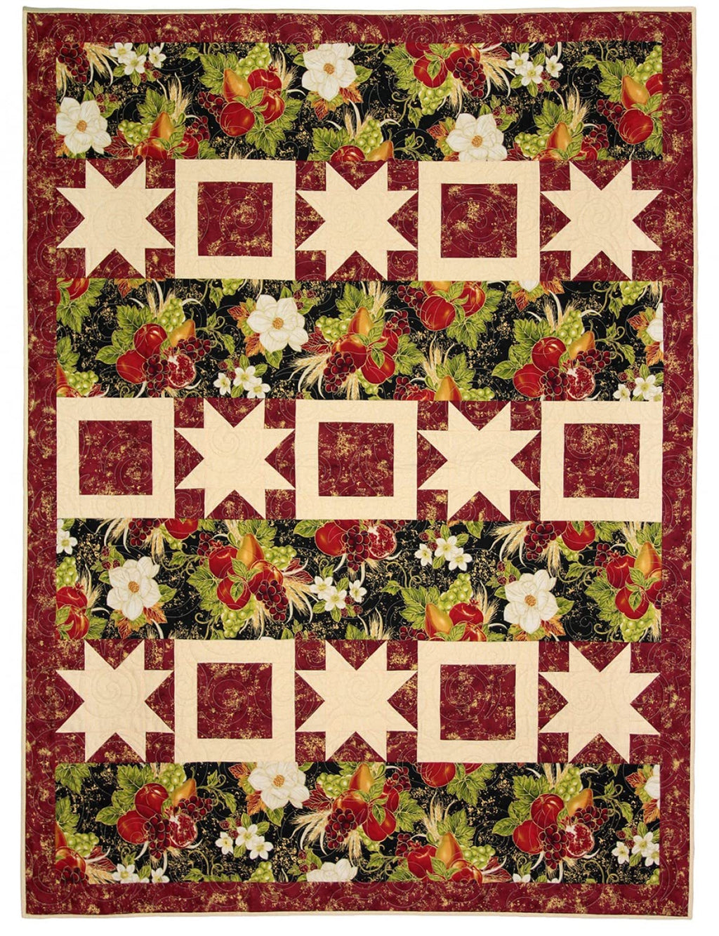 The Magic Of 3-Yard Quilts Pattern Book by Fabric Cafe