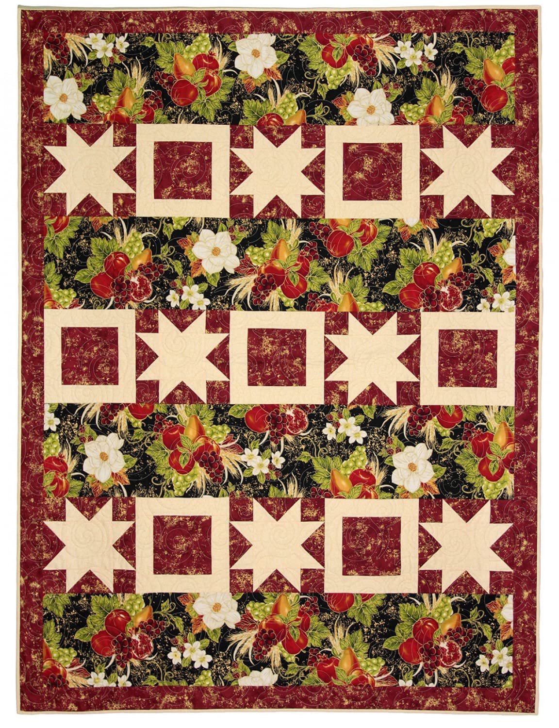The Magic Of 3-Yard Quilts Pattern Book by Fabric Cafe