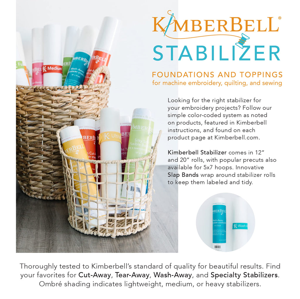 Kimberbell Stabilizer: Cut-Away