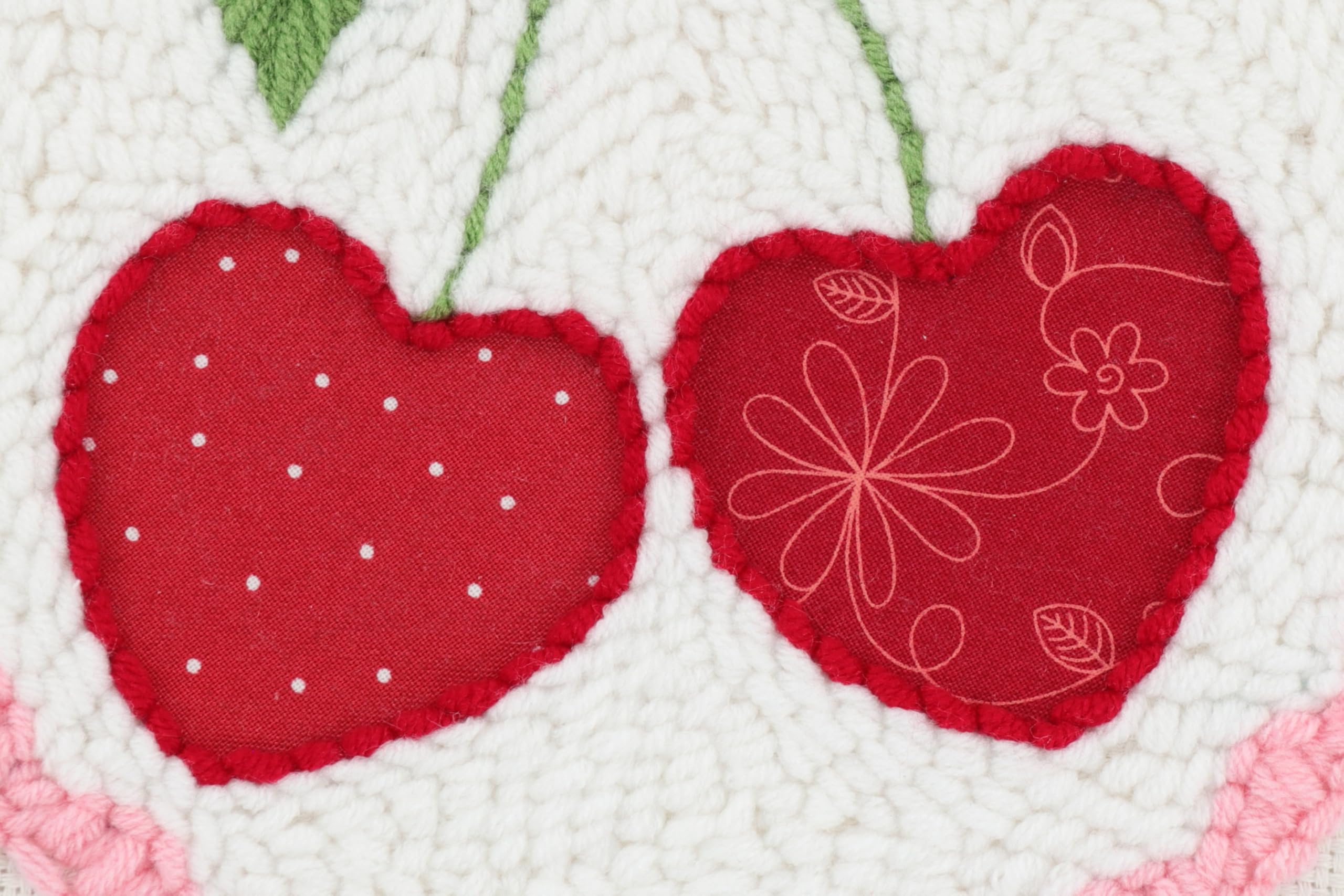 Kimberbell Punch Needle Kit – Life is Cherry Sweet - DIY Punch Needle Set For Beginners With Tool, Monks Cloth, Yarn, Frame, Fabric & Reusable Project Bag | Embroidery Craft Set